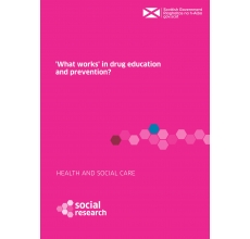 'What works' in drug education and prevention?